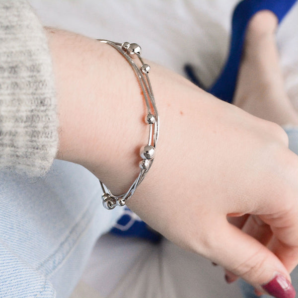Orbital Multi-Layer Bracelet