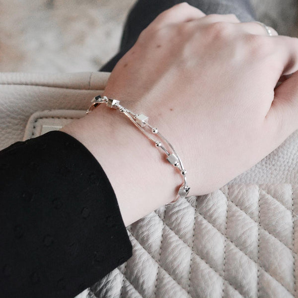 Cubed Multi-Layer Bracelet