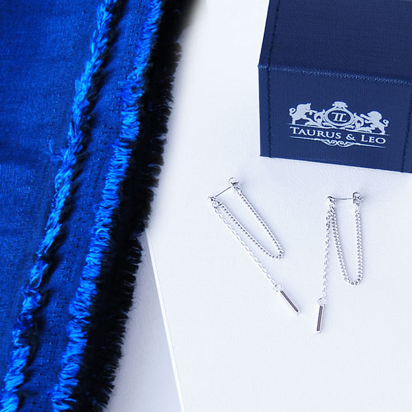 Chain & Pillar Tassel Drops