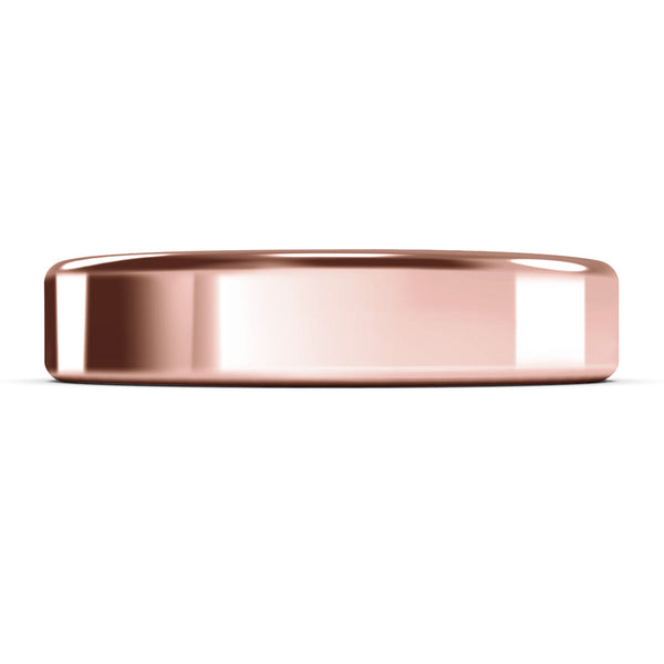 5mm Rose Gold Wedding Ring, Gold Band, 10k Gold, 14k Gold or 18k Gold Unisex Wedding Band