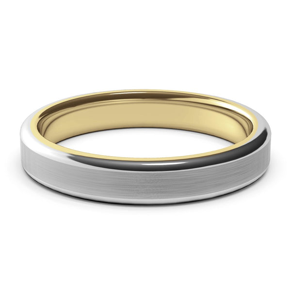 Themisto · Two-Tone White & Yellow Gold · 4mm