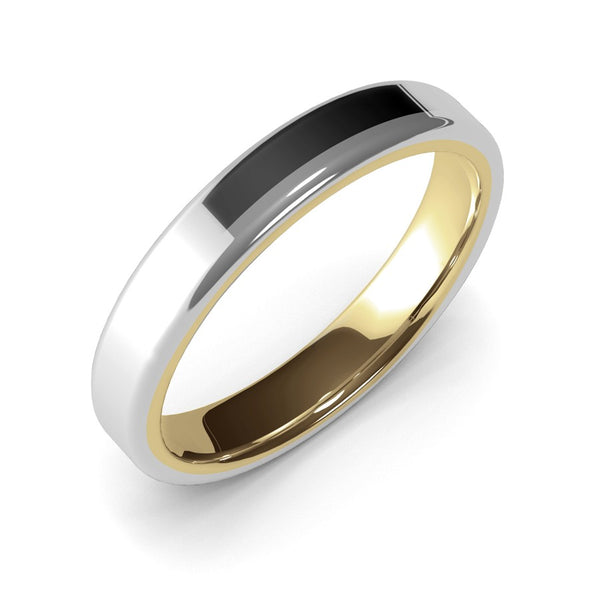 Nostromo · Two-Tone White & Yellow Gold · 4mm