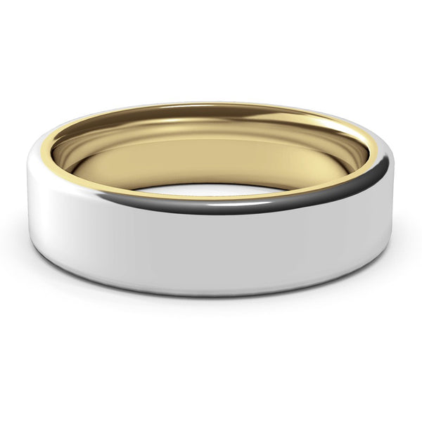 Nostromo · Two-Tone White & Yellow Gold · 6mm