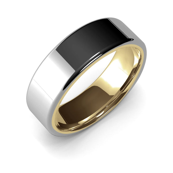 Nostromo · Two-Tone White & Yellow Gold · 7mm