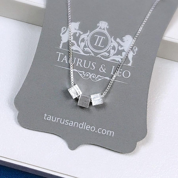 Cubed Necklace