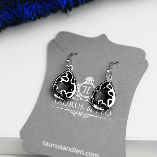 Pavia Teardrop Hook Earrings