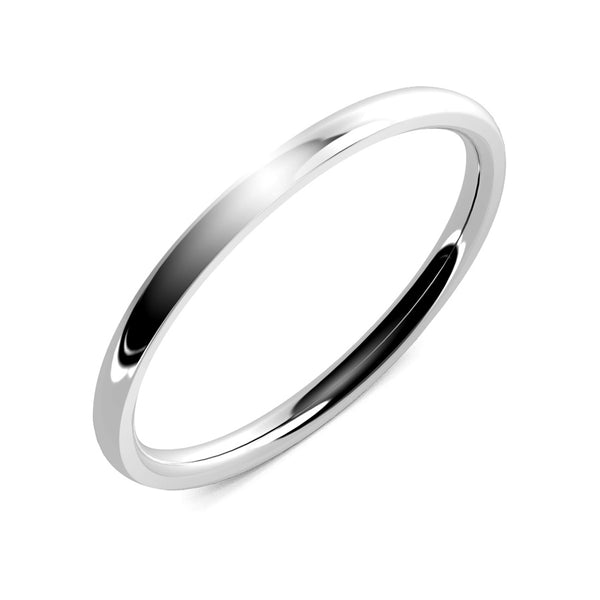 Casini · White Gold · 2mm