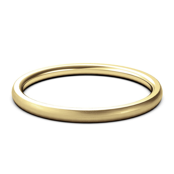 Apollo Domed Band · Yellow Gold · 2mm - 7mm