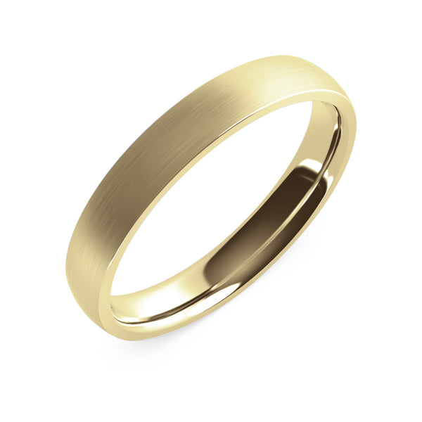 Apollo Domed Band · Yellow Gold · 2mm - 7mm
