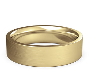 flat gold ring, wedding band, yellow gold, solid gold, 18k, 14k, 10k, mens, womens