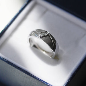Mens, diamond ring, mens wedding band, 7mm diamond ring, white gold, modern wedding band, textured ring, sale, discount diamond rings